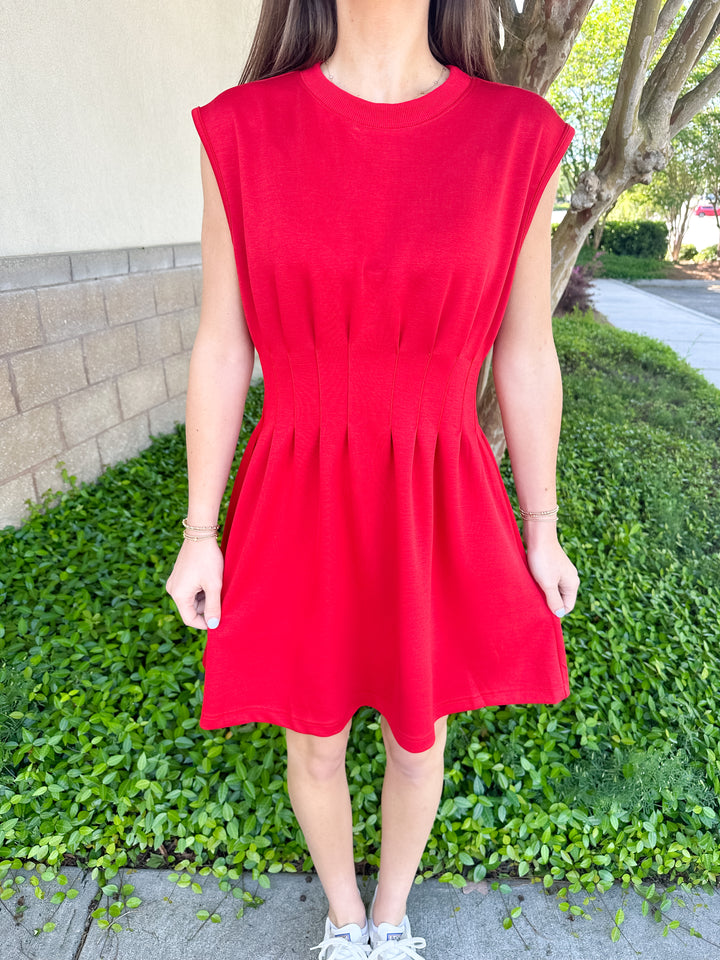 Charlie Dress - Red