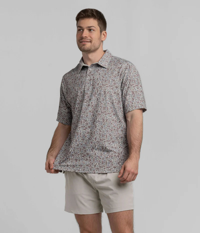 SSCO Men’s Hunters Hideaway Printed Polo - Ridgeline