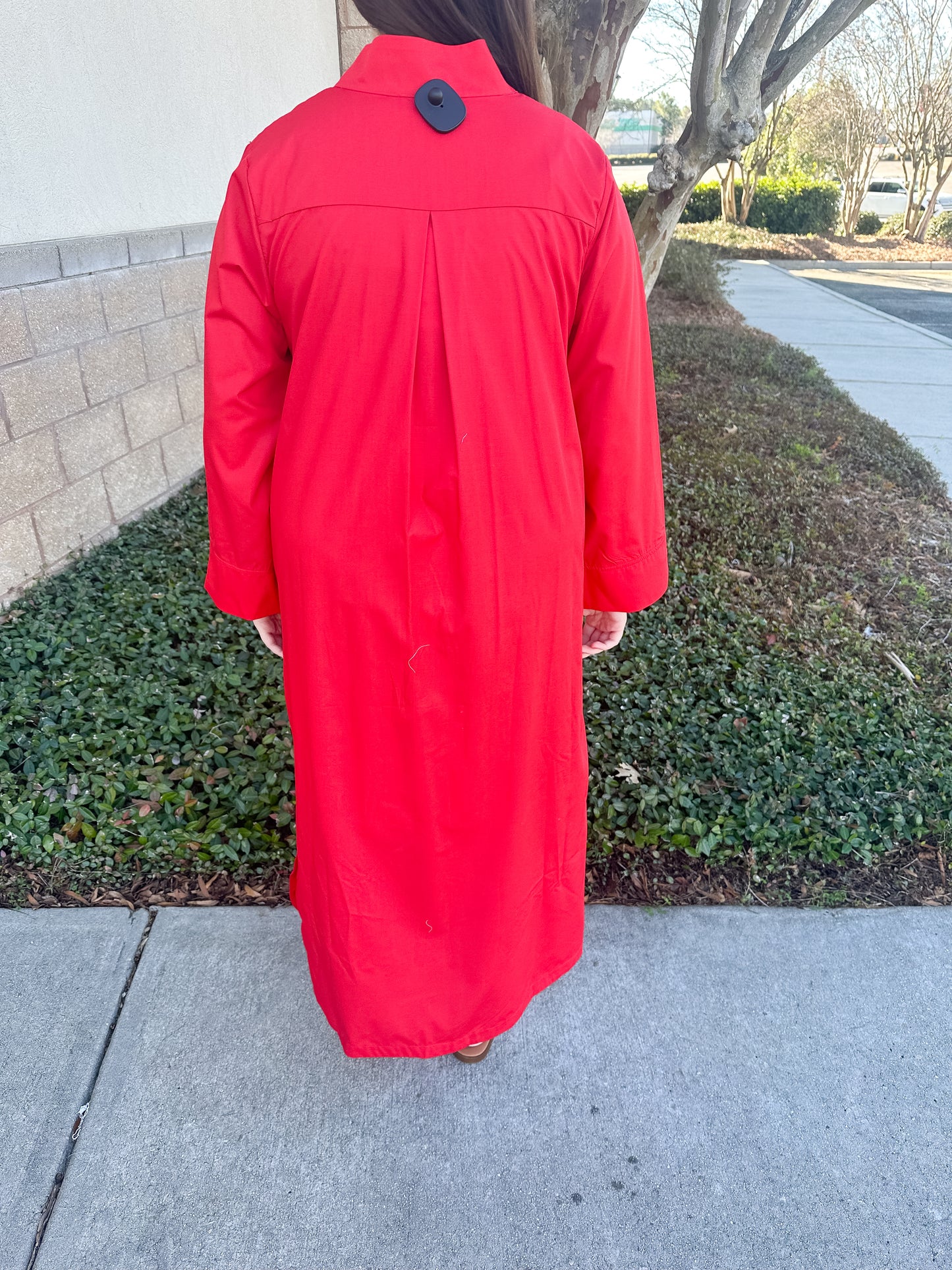 Savannah Basic Maxi Dress - Red