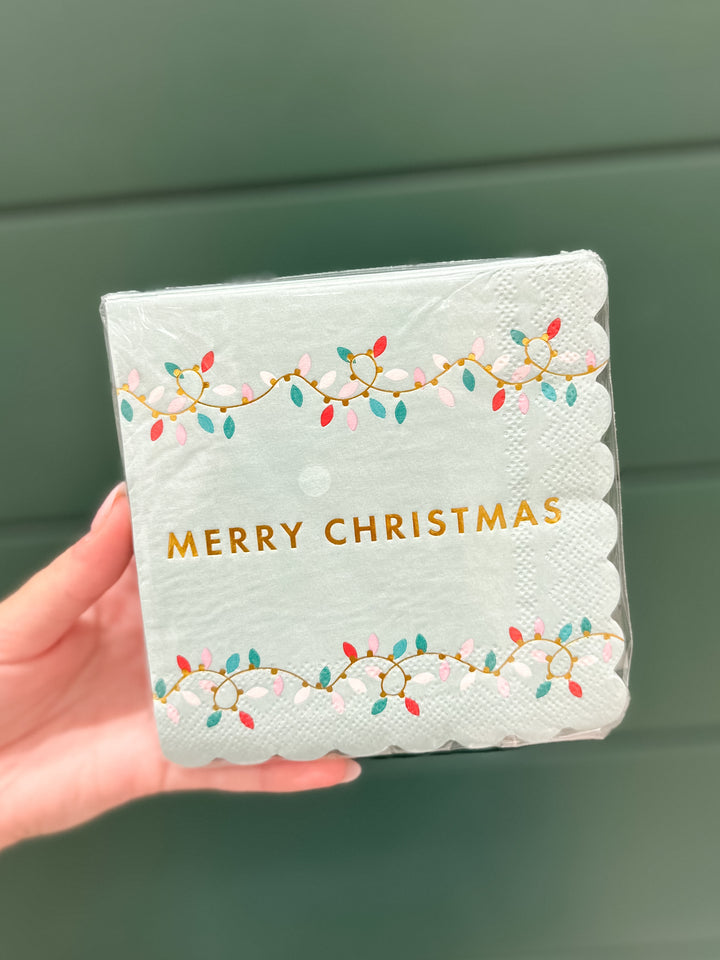 MS Cocktail Napkins - Merry Christmas