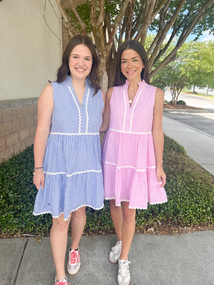 Coastal Prep Tier Dress