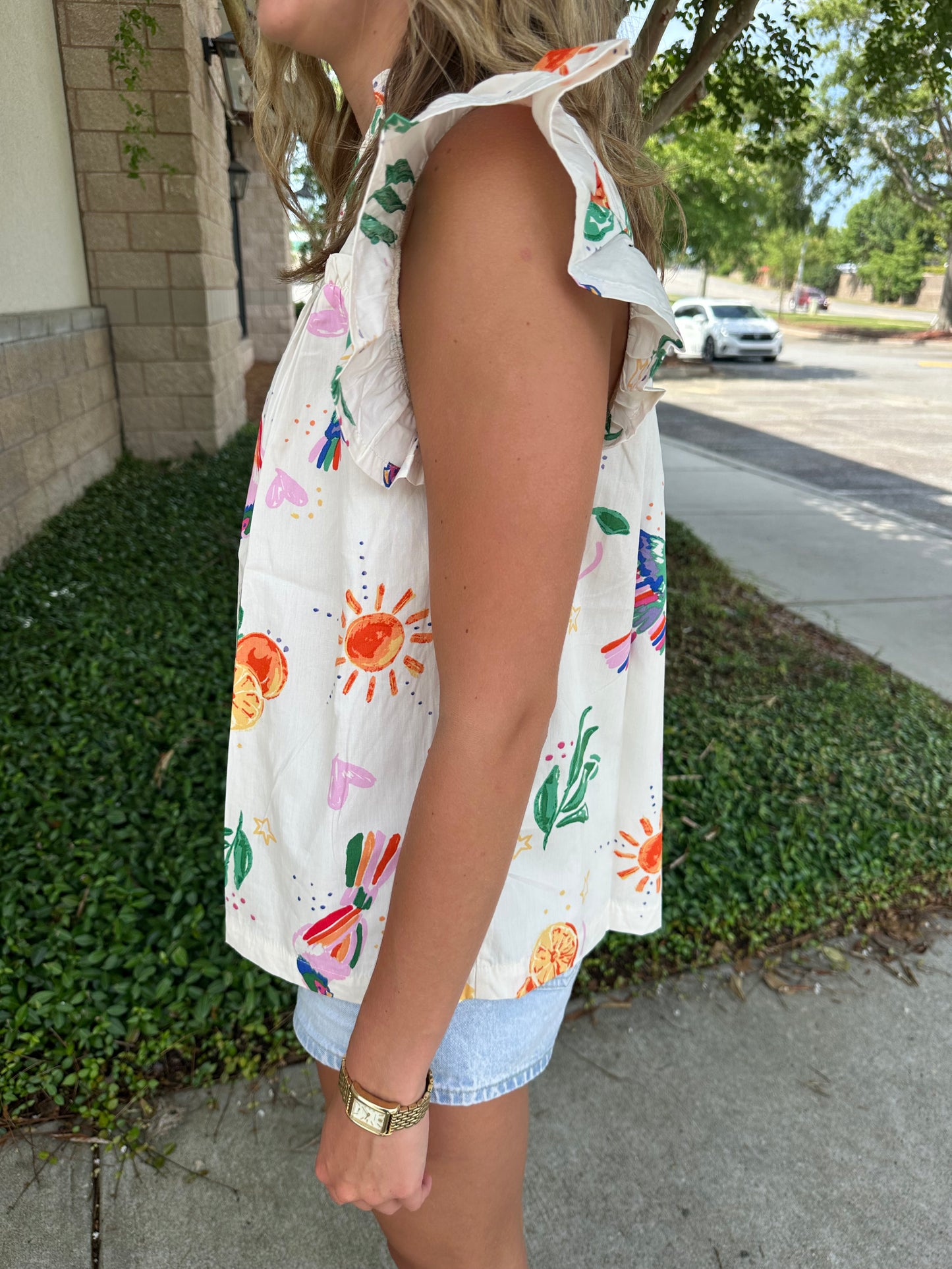 Birds of Paradise Top