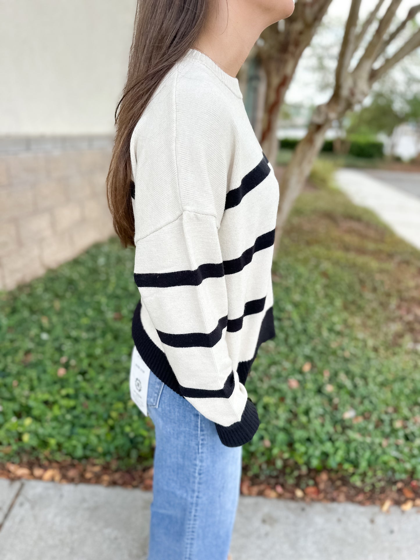 Jordane Striped Sweater