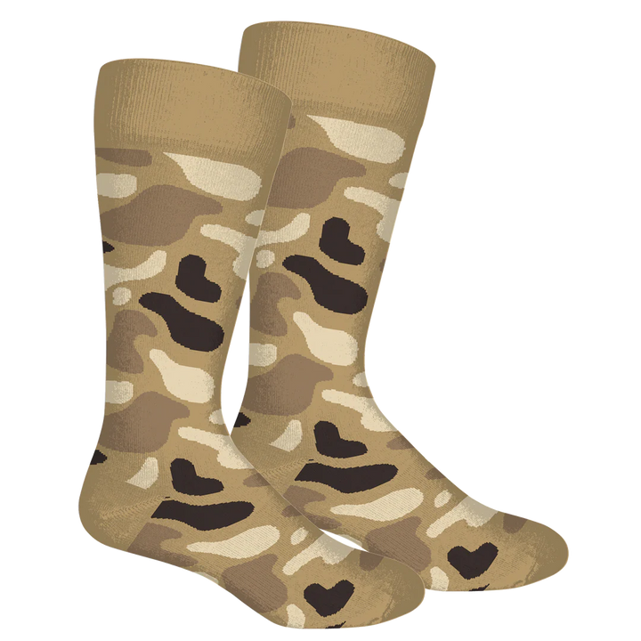 Brown Dog Socks - Old School Khaki