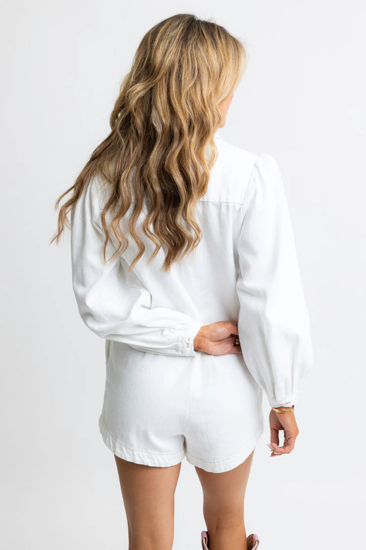 Polly Denim Playsuit Romper