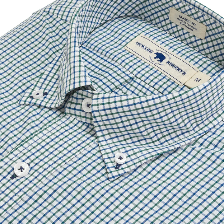 Onward Reserve Edge Classic Fit Performance Shirt - Smoke Pine