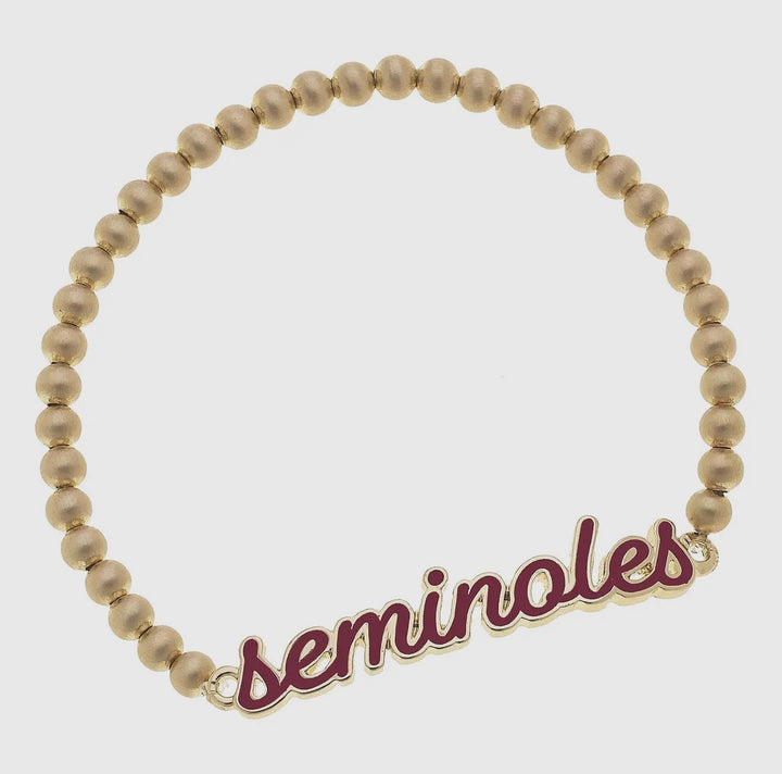 FSU Script Bracelet