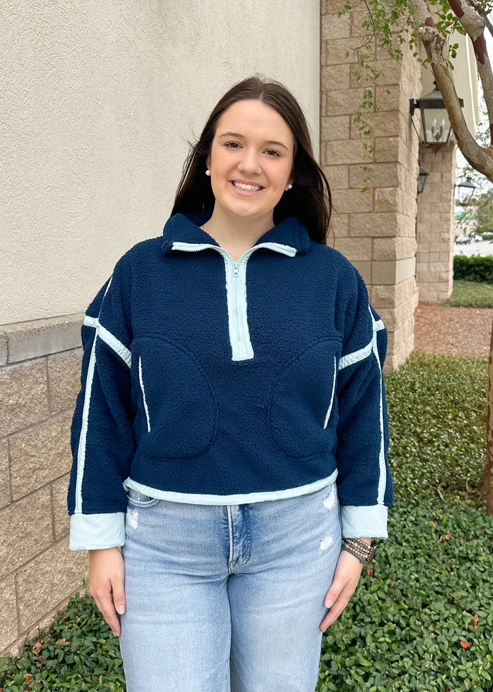 Simply Eileen Pullover - Navy