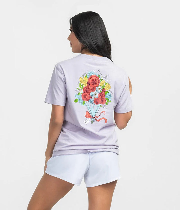 SSCO Women’s Make My Day S/S Pocket T-Shirt - Orchid Petal