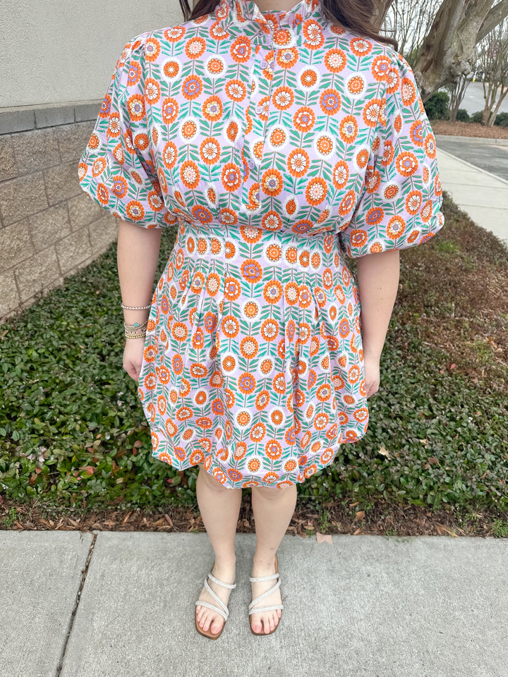 Prim Bubble Mini Dress