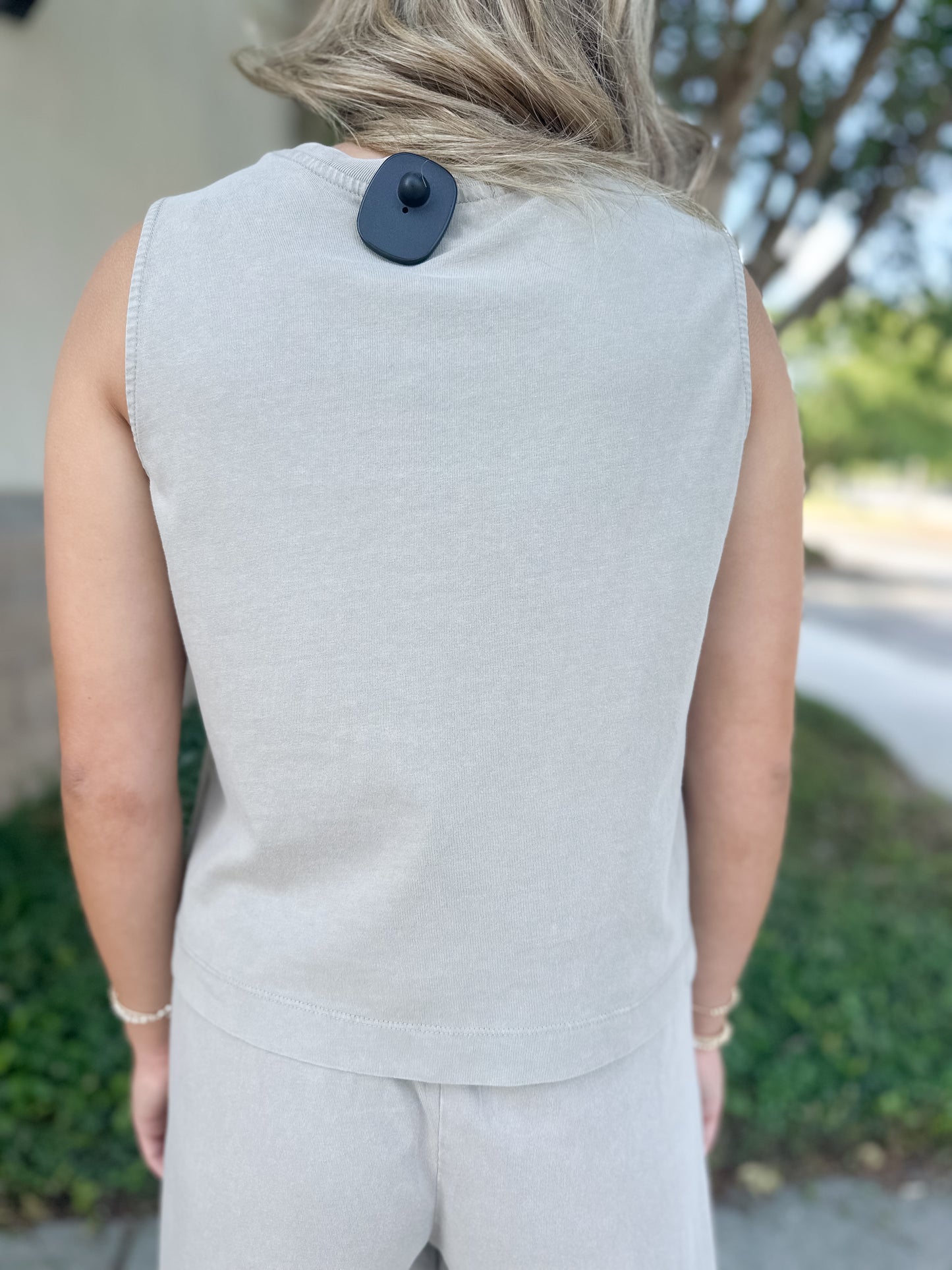 Sloane Jersey Muscle Tank - Retreat