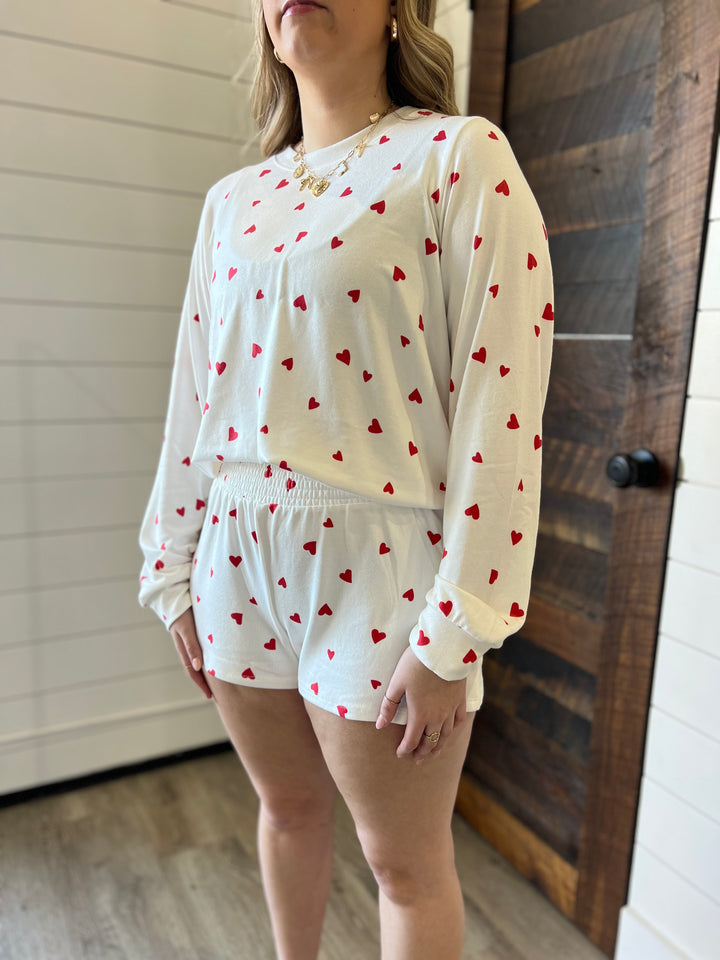 Classic Heart L/S Top