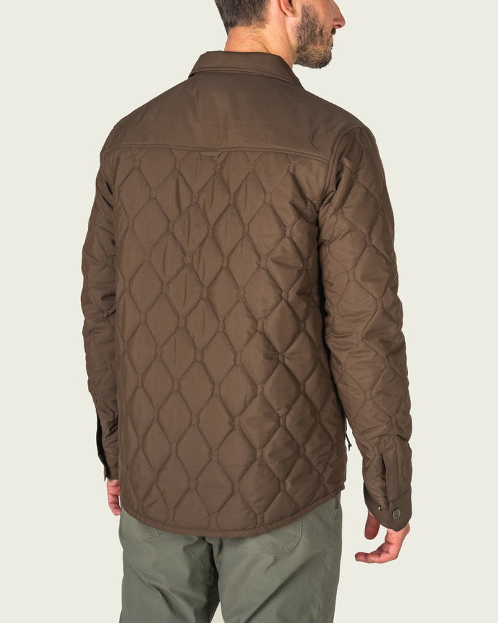 Marsh Wear Men’s Saluda Puff Shacket - Desert Palm