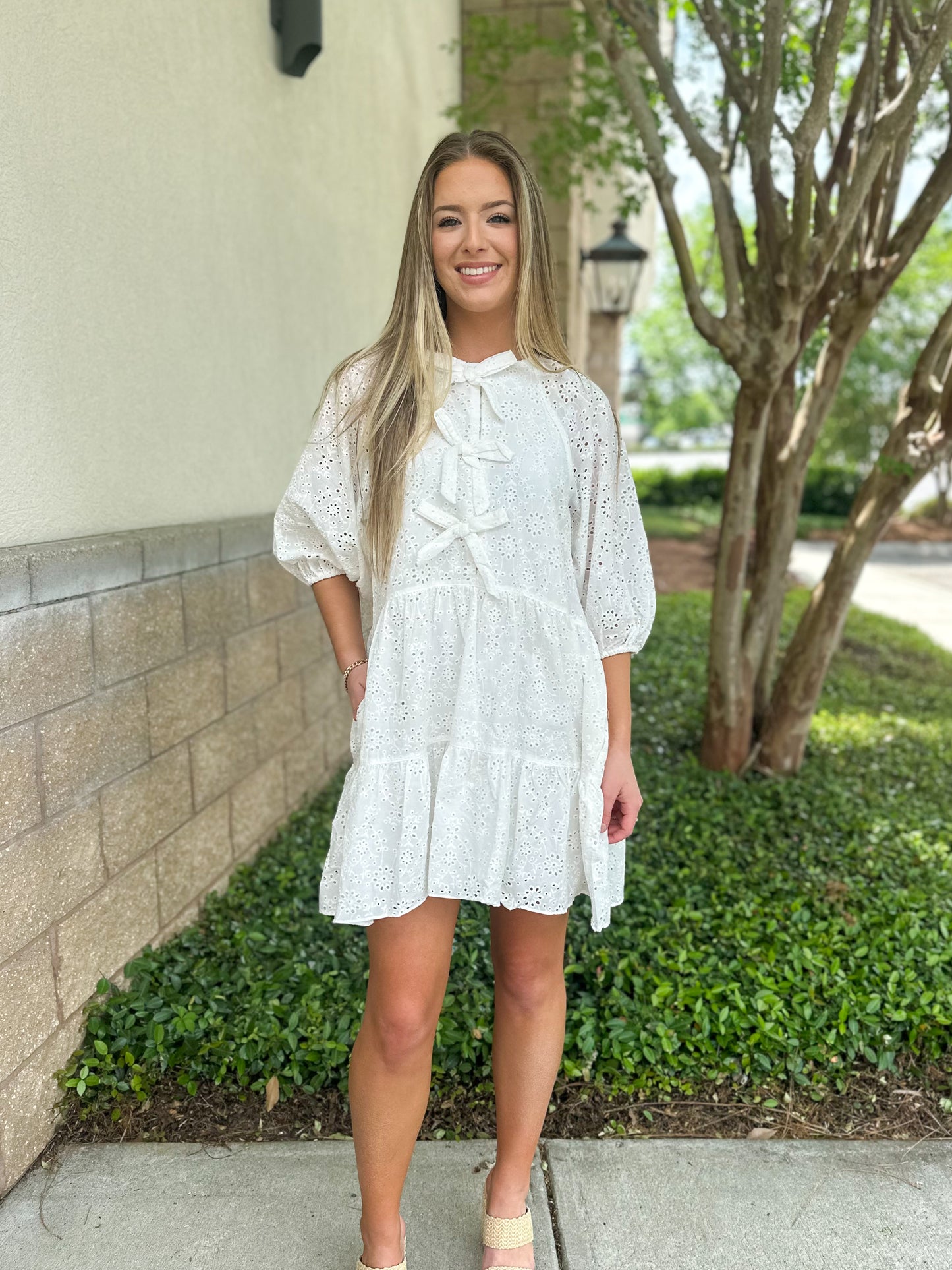 Oakley Eyelet Dress