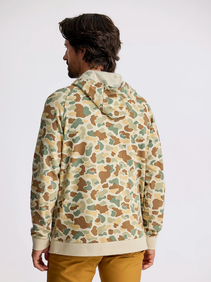 FreeFly Men’s Bamboo Lightweight Fleece Hoodie - Vintage Camo