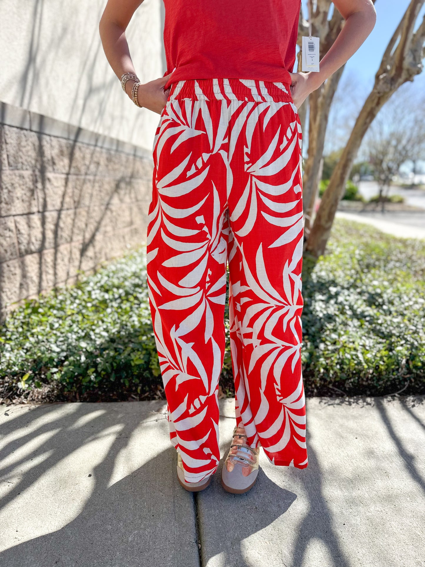 Dante Vacances Pant - Cabana Red