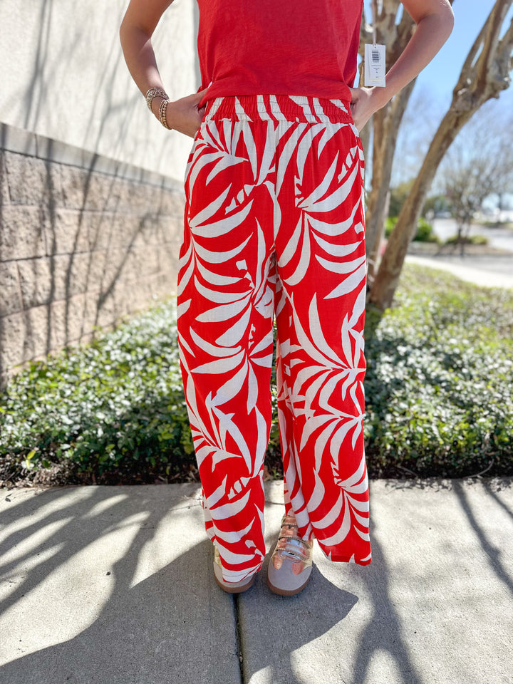 Dante Vacances Pant - Cabana Red