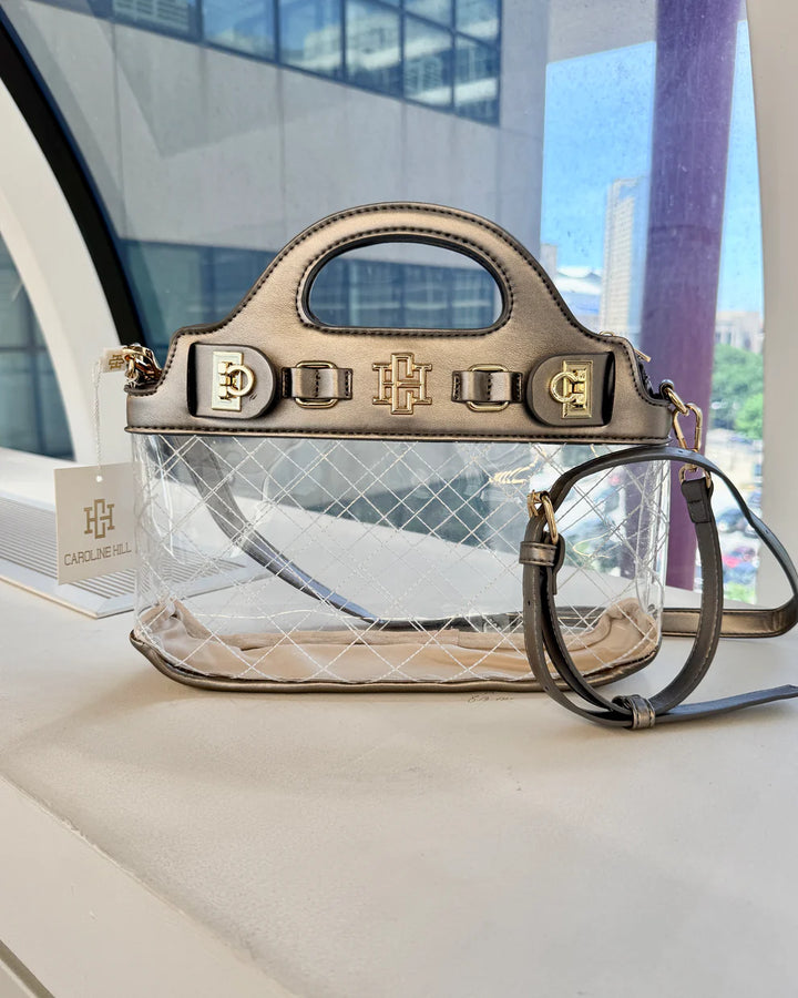 CH Ivy Clear Bag- Black Pearl