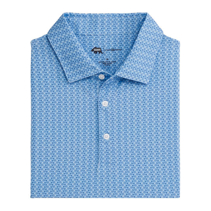 Onward Reserve Goldie Printed Performance Polo - Riviera