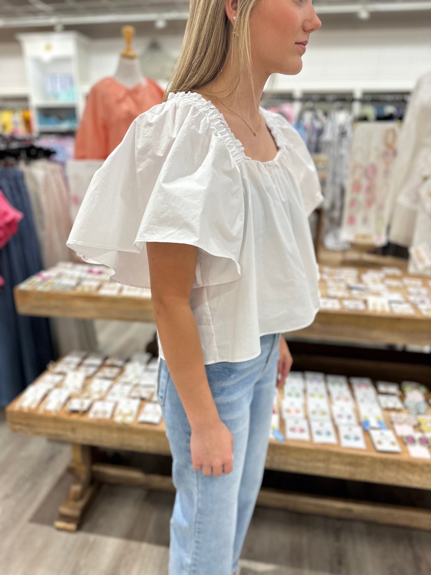 Grayson Ruffle Top