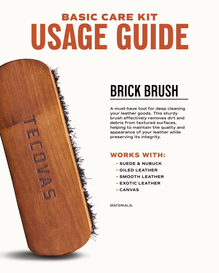 Tecovas Basics Leather Care Kit