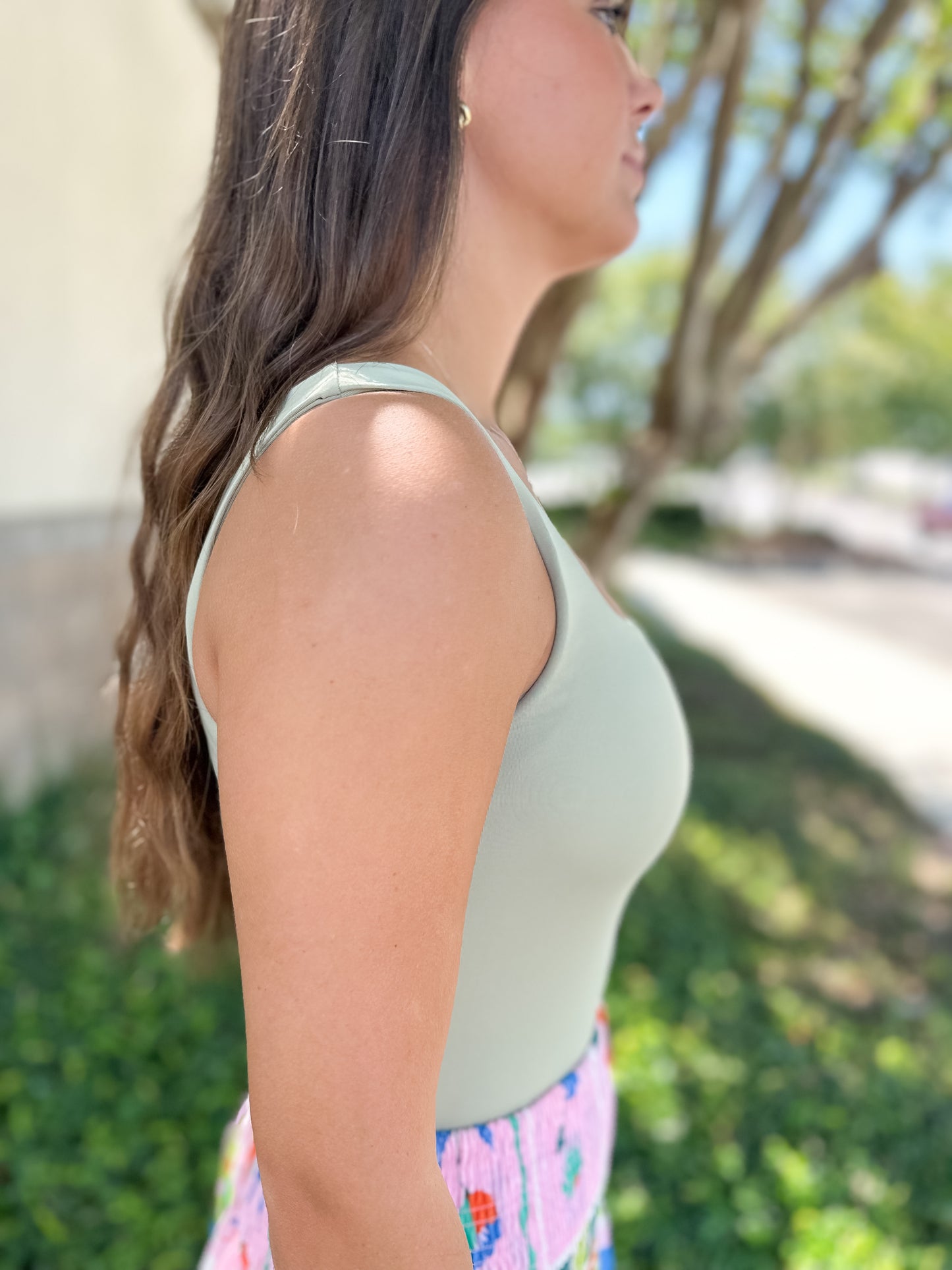 Charlotte Bodysuit - Olive