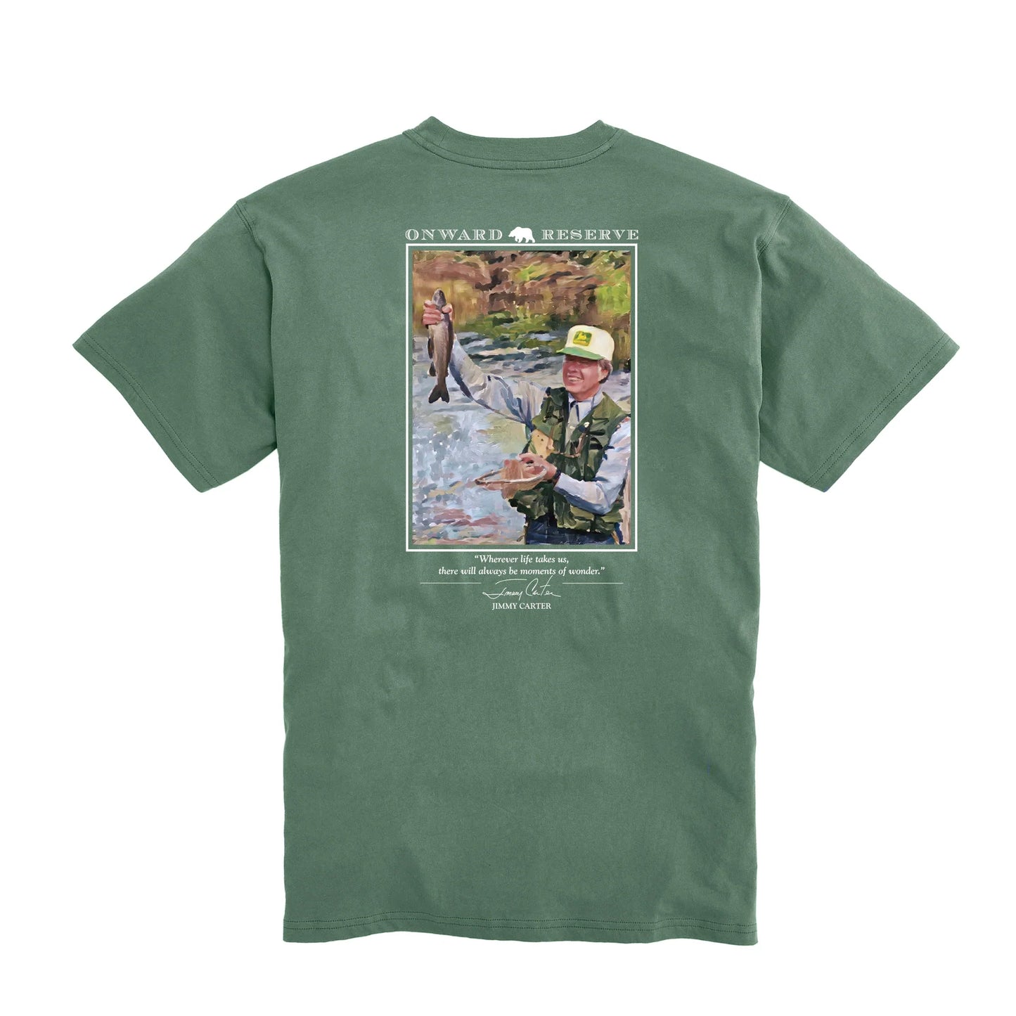 Onward Reserve Great American Conservationist S/S Pocket T-Shirt - Posy Green
