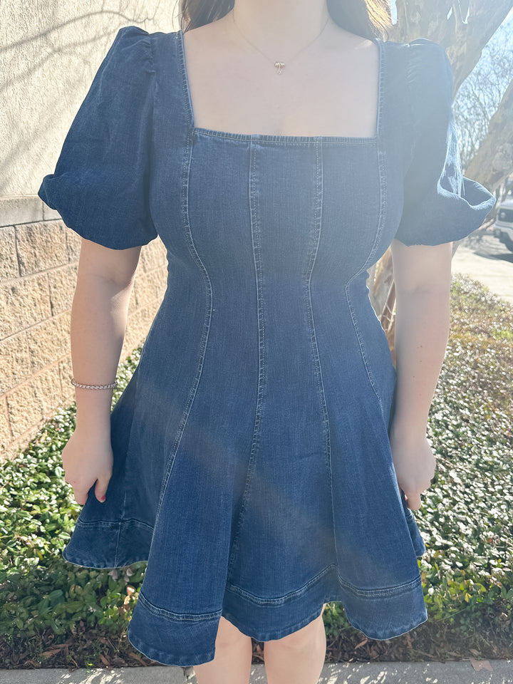 Maggie Denim Dress