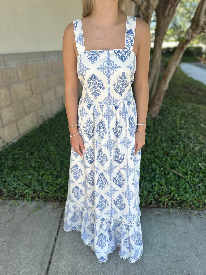 Emma French Motif Maxi