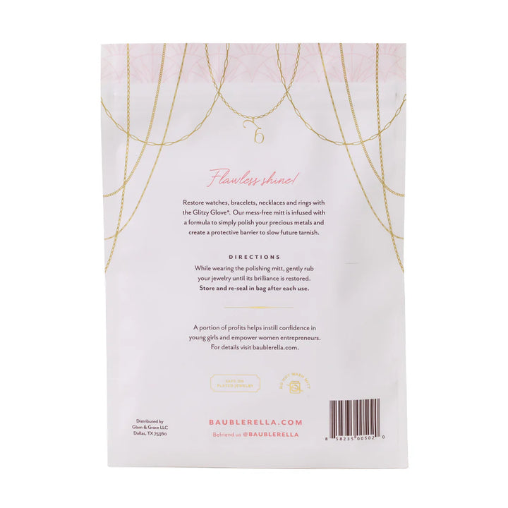 Baublerella Glitzy Glove® Jewelry Polishing Mitt