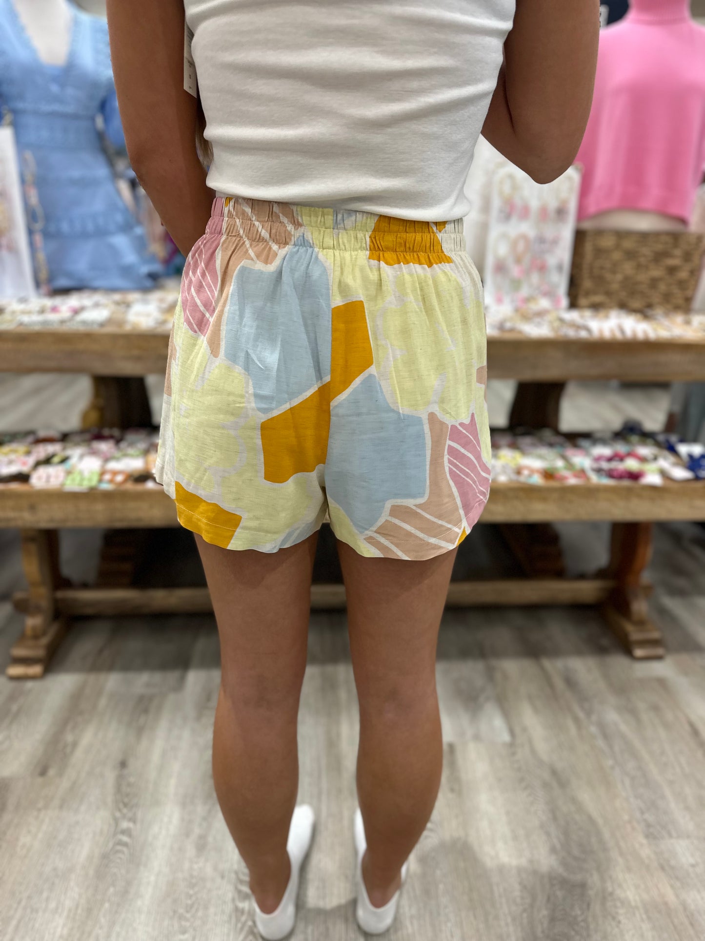 Scout Riviera Linen Short - Mellow Yellow