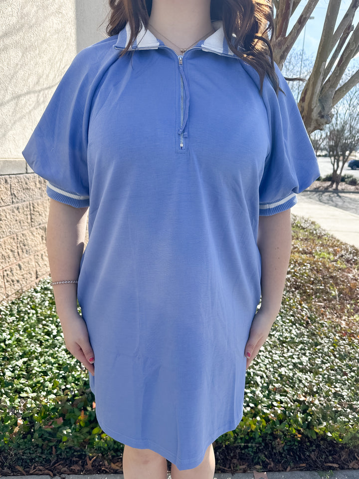 Track Ready Dress - Blue