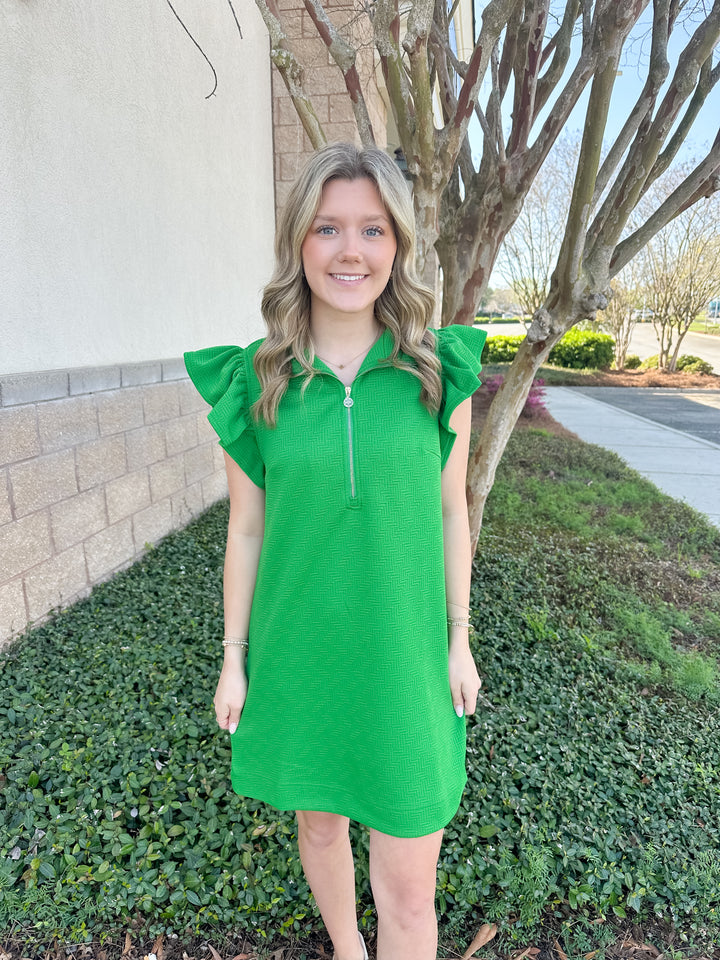 Paige Dress - Green