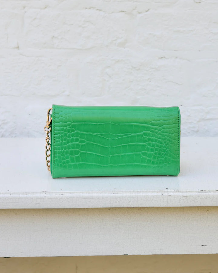 CH Carlington Clutch/Crossbody - Kelly Green EC