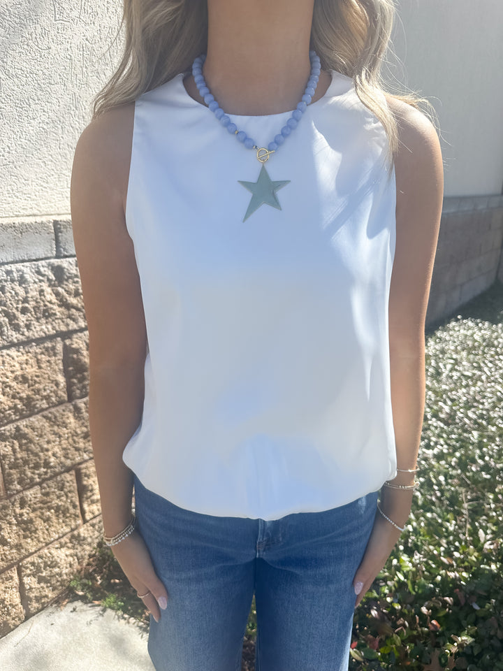 Coastal Keepsake Bubble Top