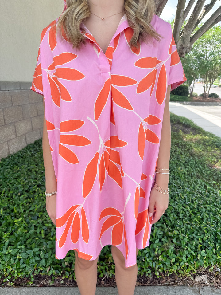 Flora Shirt Dress