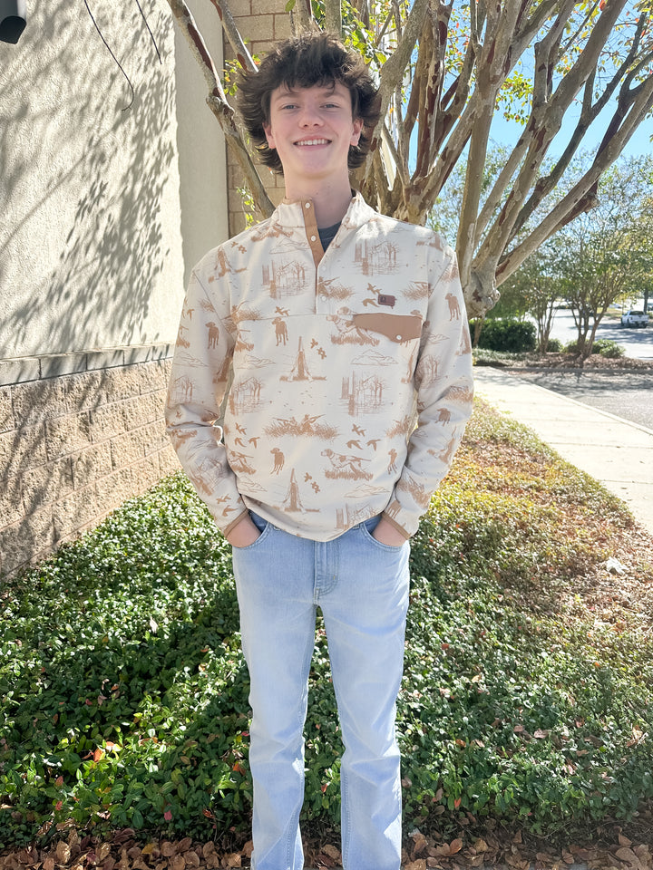 S. Casanova F25 Luke Fleece Pullover