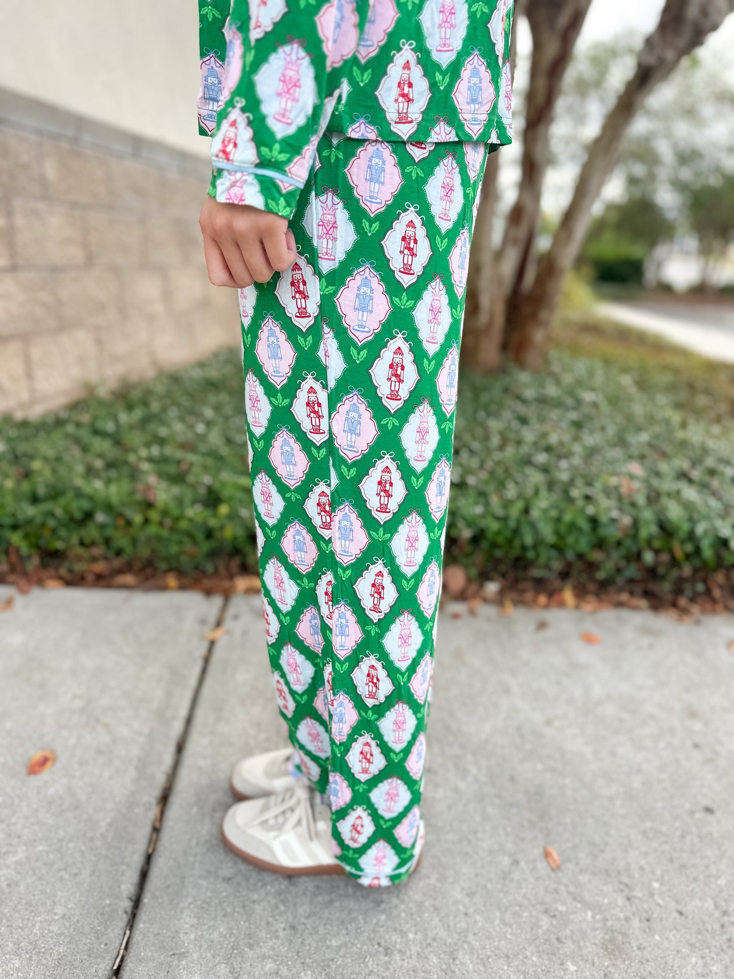 MS Charlotte PJ Pant Set - Christmas Calvary