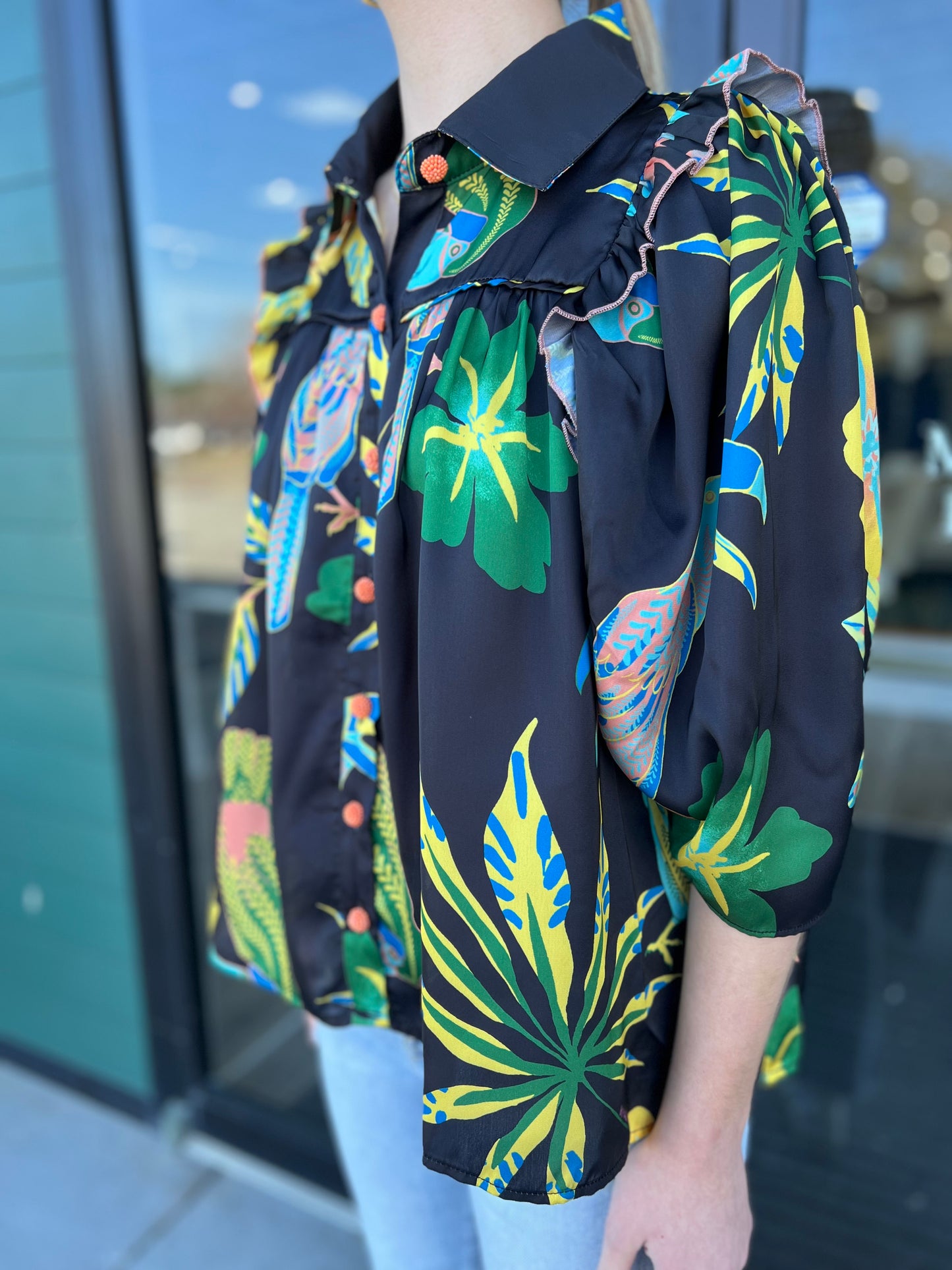 Toucan Jungle Top