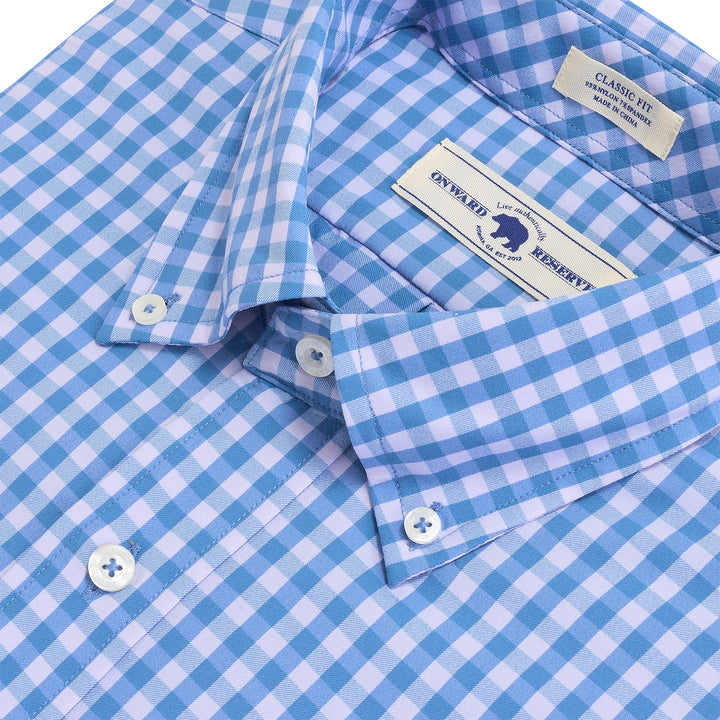 Onward Reserve Alys Classic Fit Performance Button-Down - Iris