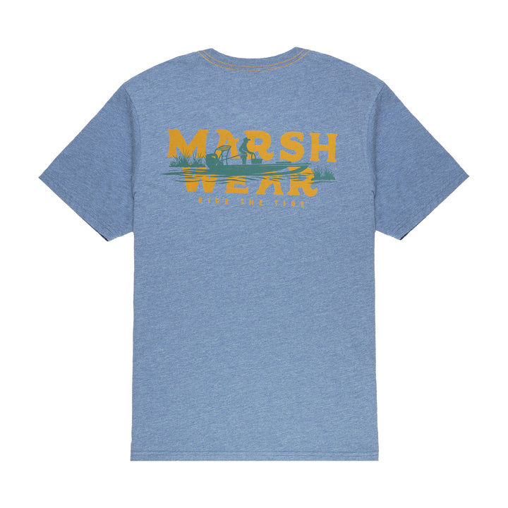 Marsh Wear Men’s S26 Drifter S/S T-Shirt - Bluefin Heather