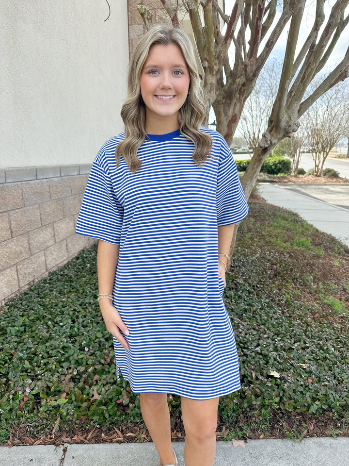 Santa Clara Dress - Blue