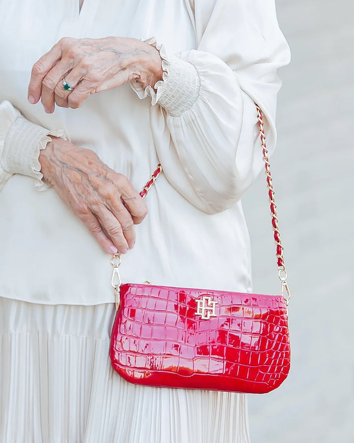 CH Livi Crossbody- Red Patent EC