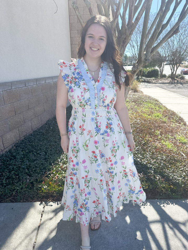 Francesca Floral Maxi
