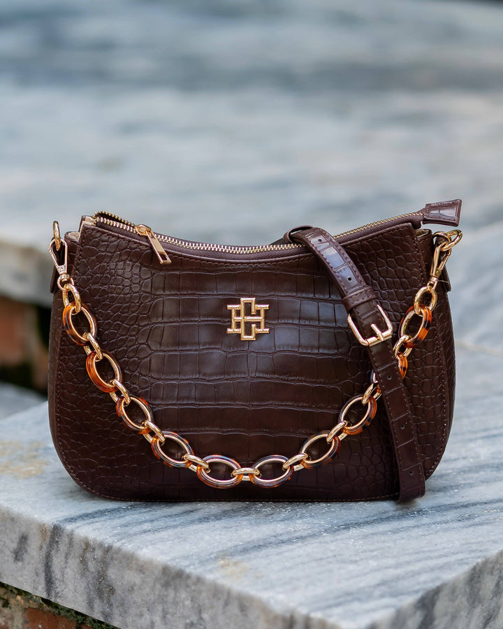 CH Charlee Crossbody Chocolate EC