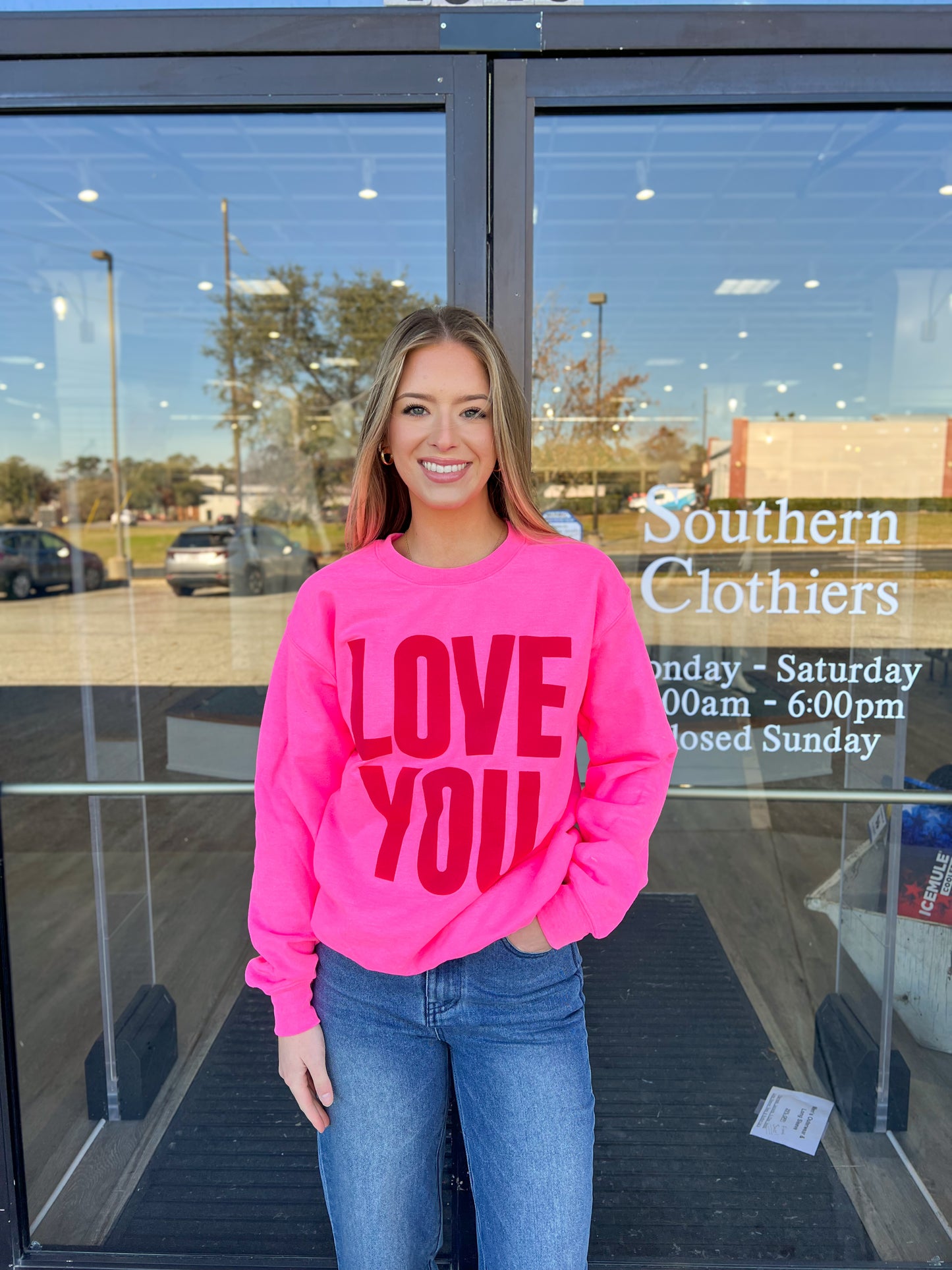 Love You Puff Sweatshirt