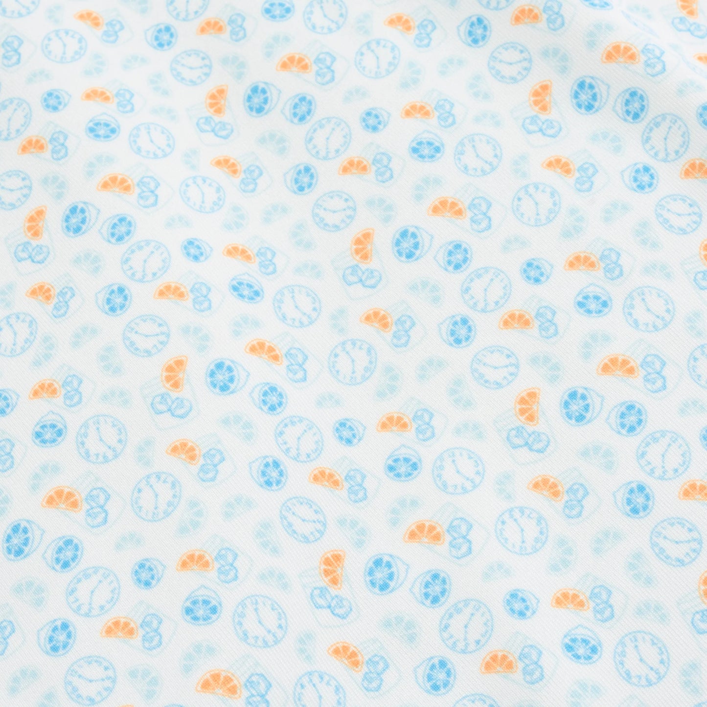 Genteal Spring ‘25 Printed Performance Polo - Happy Hour
