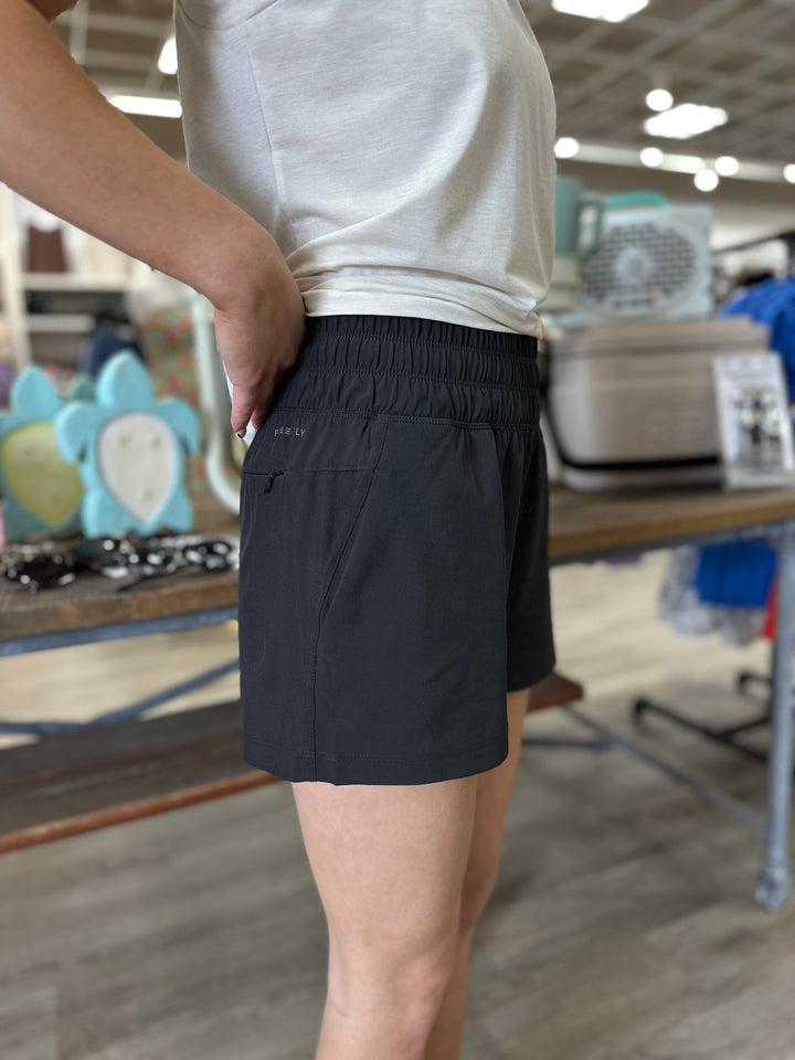 Free Fly Women’s Pull-On Breeze Short - Black