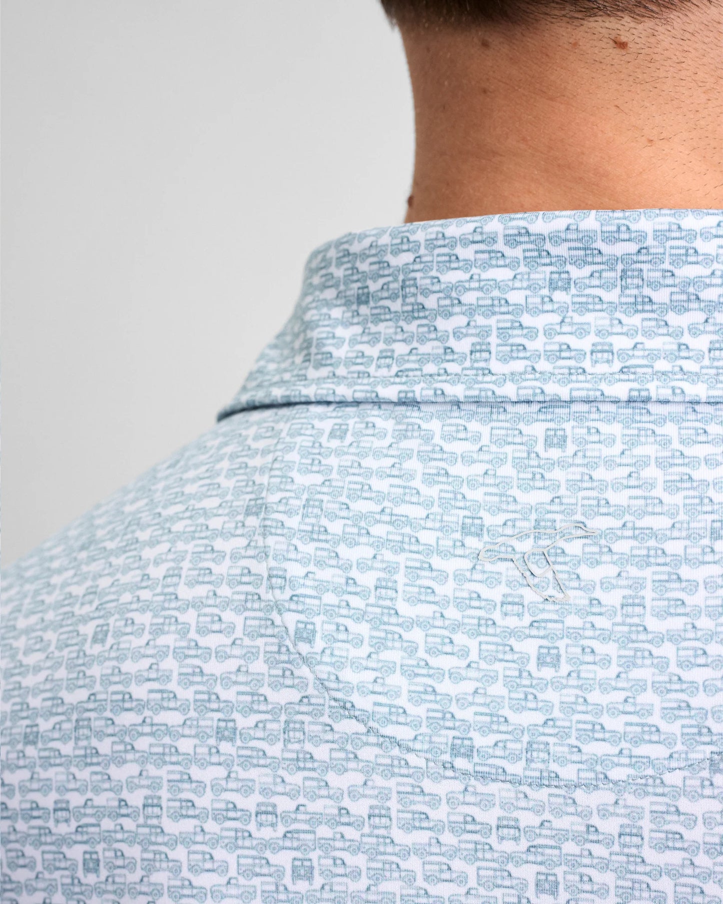 Genteal Spring ‘25 Printed Performance Polo - Defenders