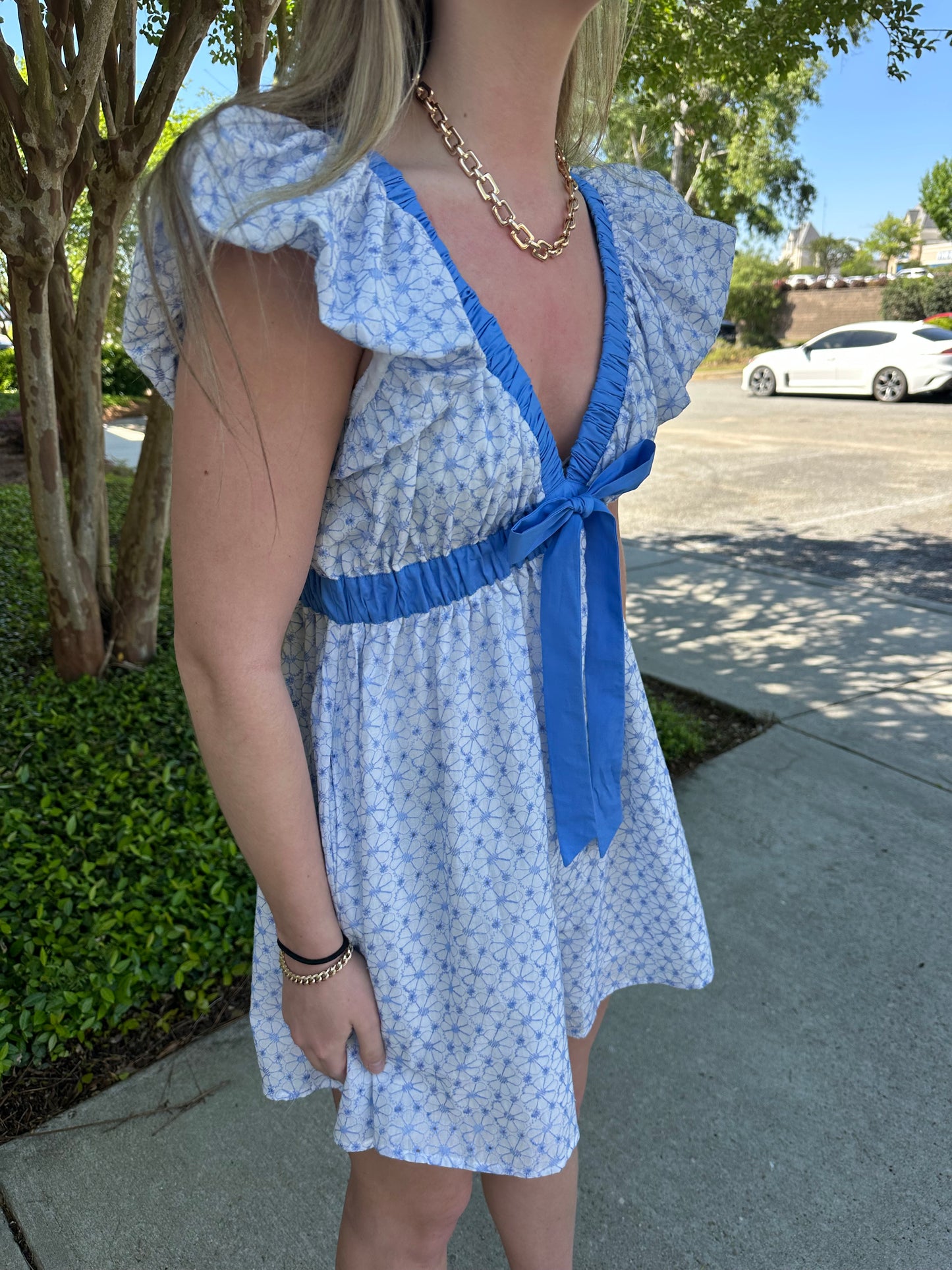 Mary Kate Bow Romper